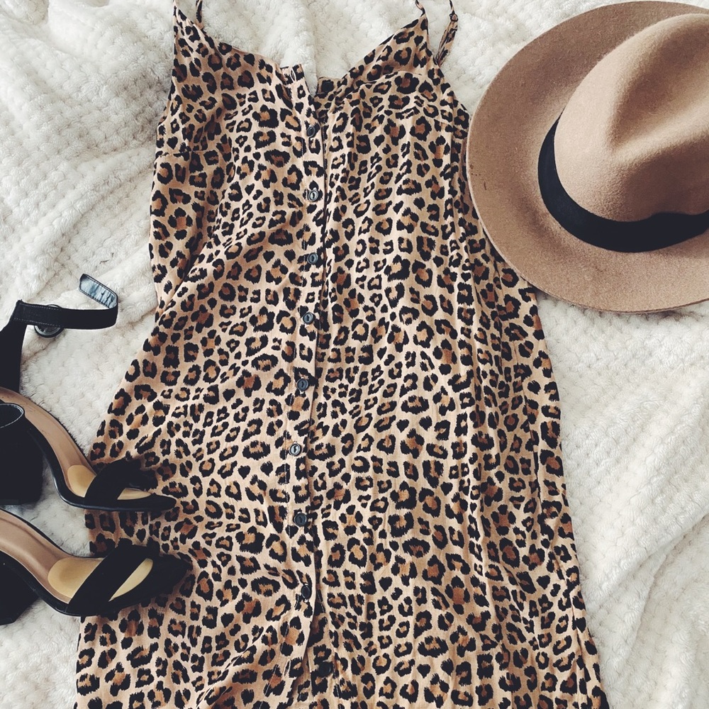 H&M Cheetah Print Dress